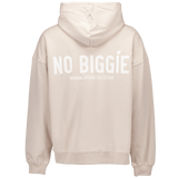003 Oversized Hoodie (Beige) | No Biggie Clothing