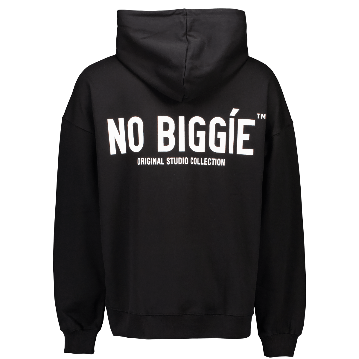 003 Oversized Hoodie (Svart) | No Biggie Clothing