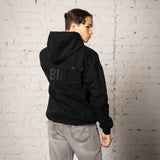 004 Oversized Hoodie (Black Drop) | No Biggie Clothing