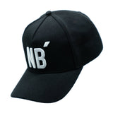 NB - Baseball Cap (Black) | No Biggie Clothing