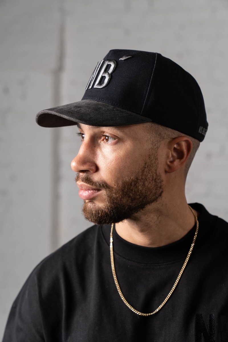 NB - Baseball Cap (Svart/Grå) | No Biggie Clothing