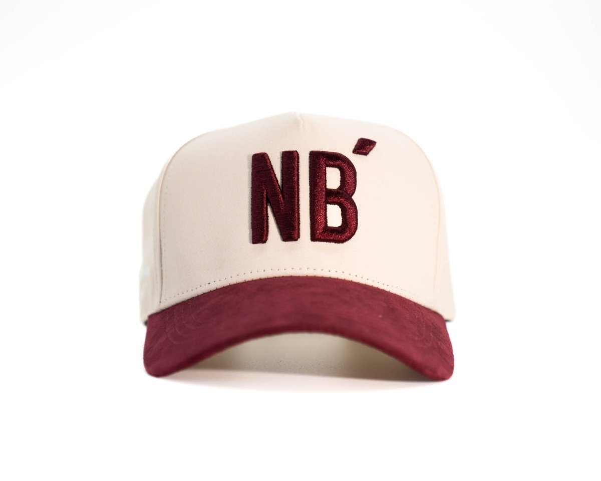 NB - Baseball Cap (Vinröd) | No Biggie Clothing