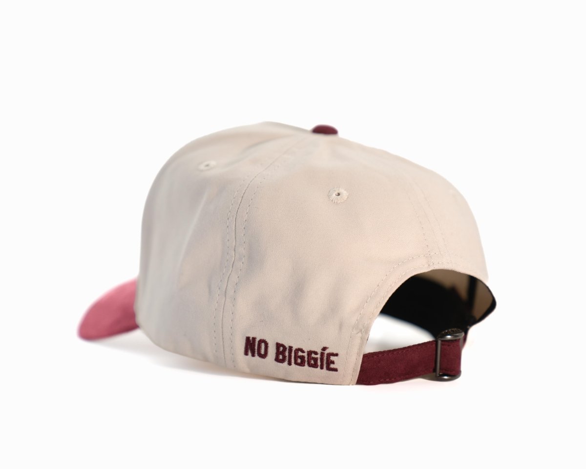 NB - Baseball Cap (Vinröd) | No Biggie Clothing