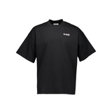 002 oversized t-shirt black front