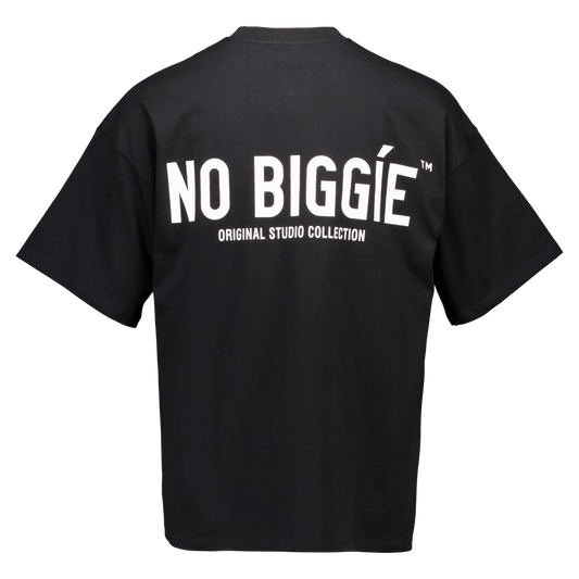 002 Oversized T-shirt (Svart) | No Biggie Clothing