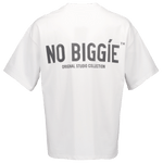 002 Oversized T-shirt (Vit) | No Biggie Clothing