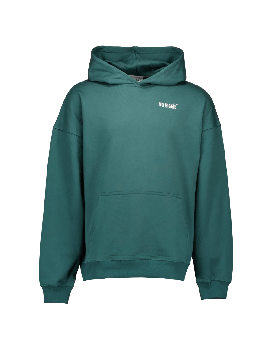 003 oversized hoodie green front