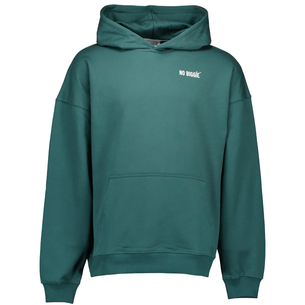 003 Oversized Hoodie (Green) – No Biggie Clothing