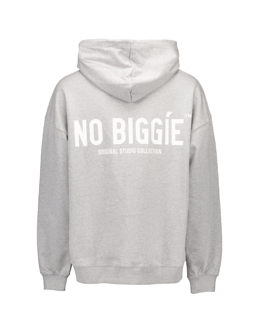 003 oversized hoodie light grey back