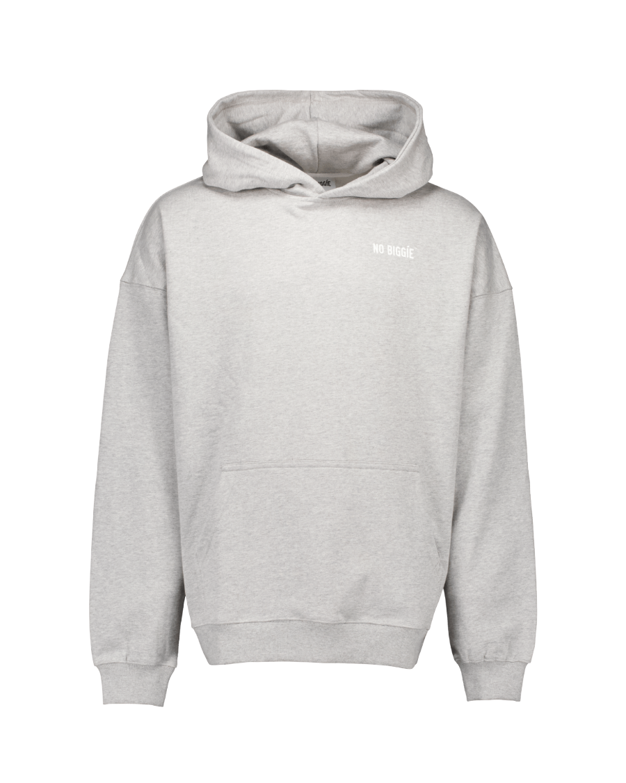 003 oversized hoodie light grey front