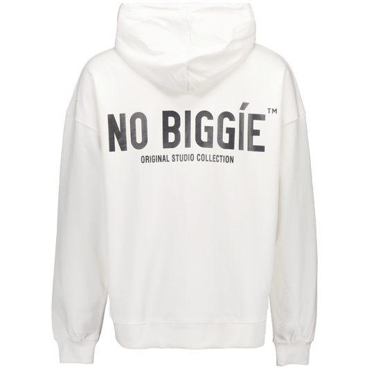 003 Oversized Hoodie (Vit) | No Biggie Clothing