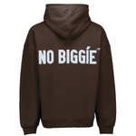 004 oversized hoodie brown teddy back