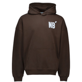 004 oversized hoodie brown teddy front