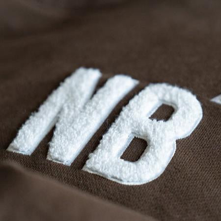 004 Oversized Hoodie (Brown Teddy) | No Biggie Clothing