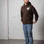 004 Oversized Hoodie (Brown Teddy) | No Biggie Clothing