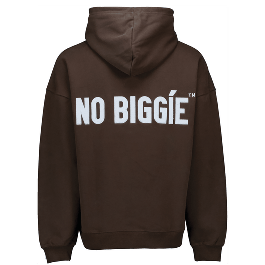 004 Oversized Hoodie (Brown Teddy) | No Biggie Clothing