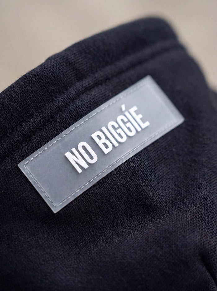 004 Oversized Hoodie Black Detail