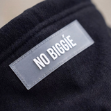 004 Oversized Hoodie Black Detail