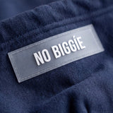 004 Oversized Hoodie Dark Navy Detail