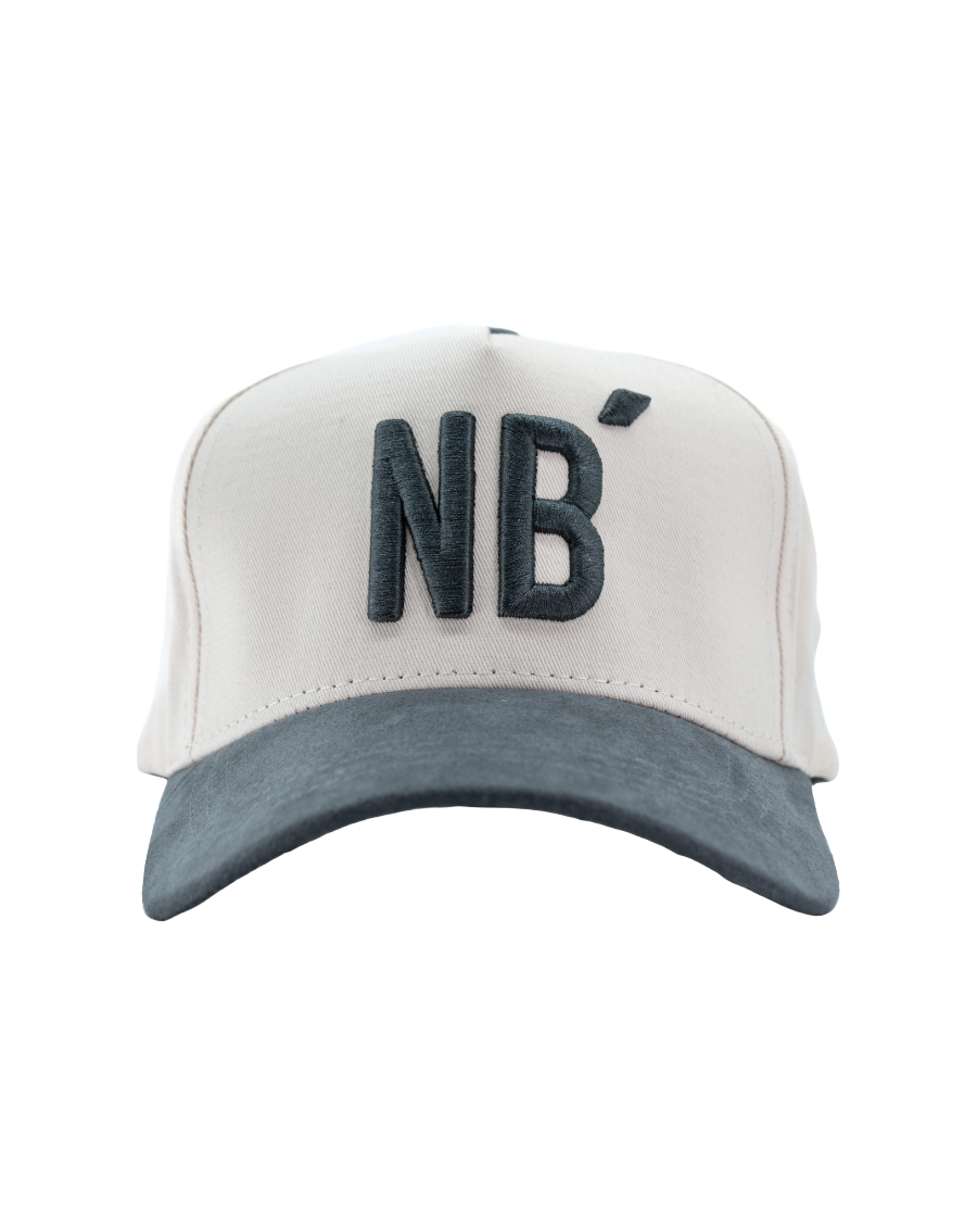 NB baseball cap dark grey front
