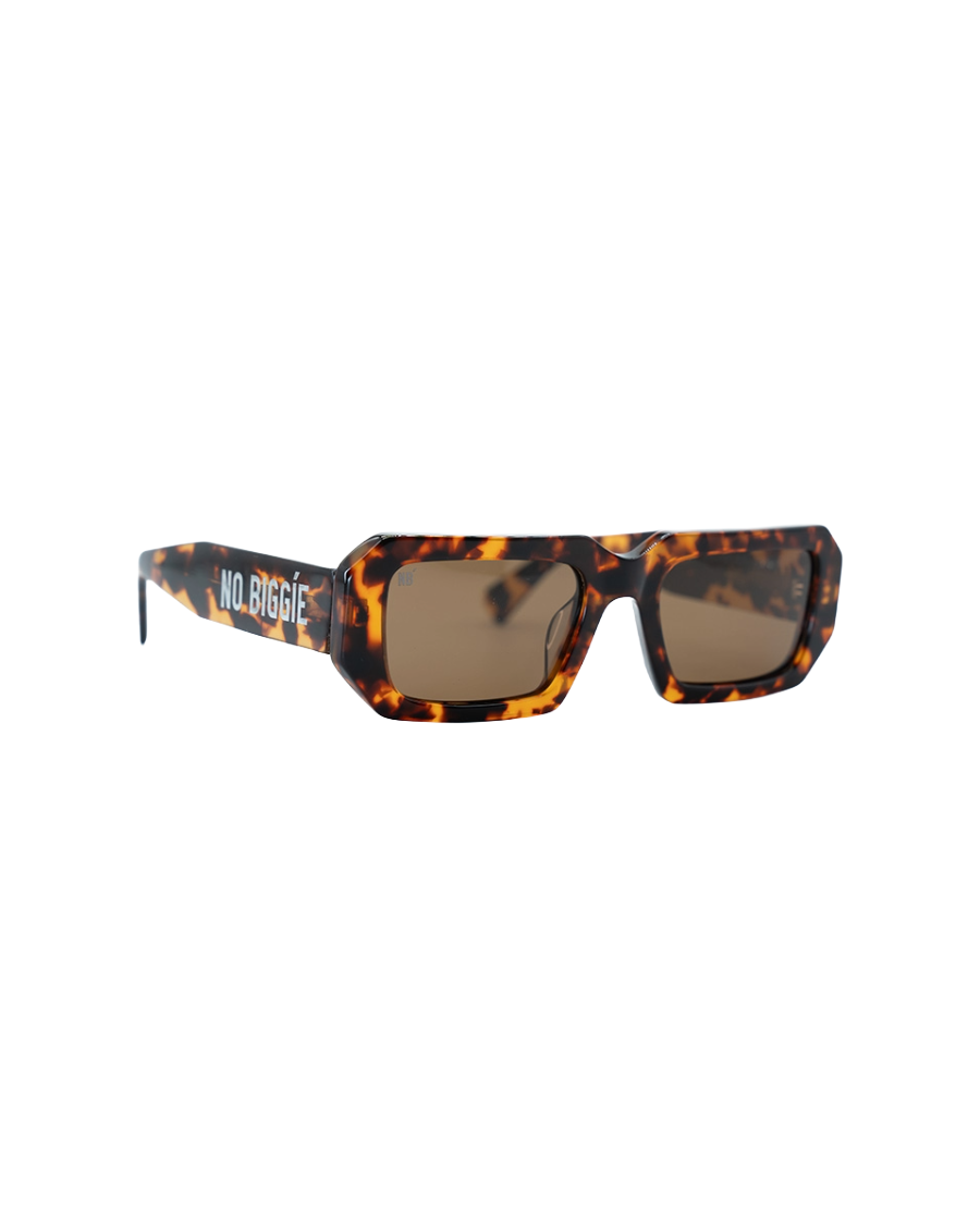 No biggie sunglasses tortoise side 1