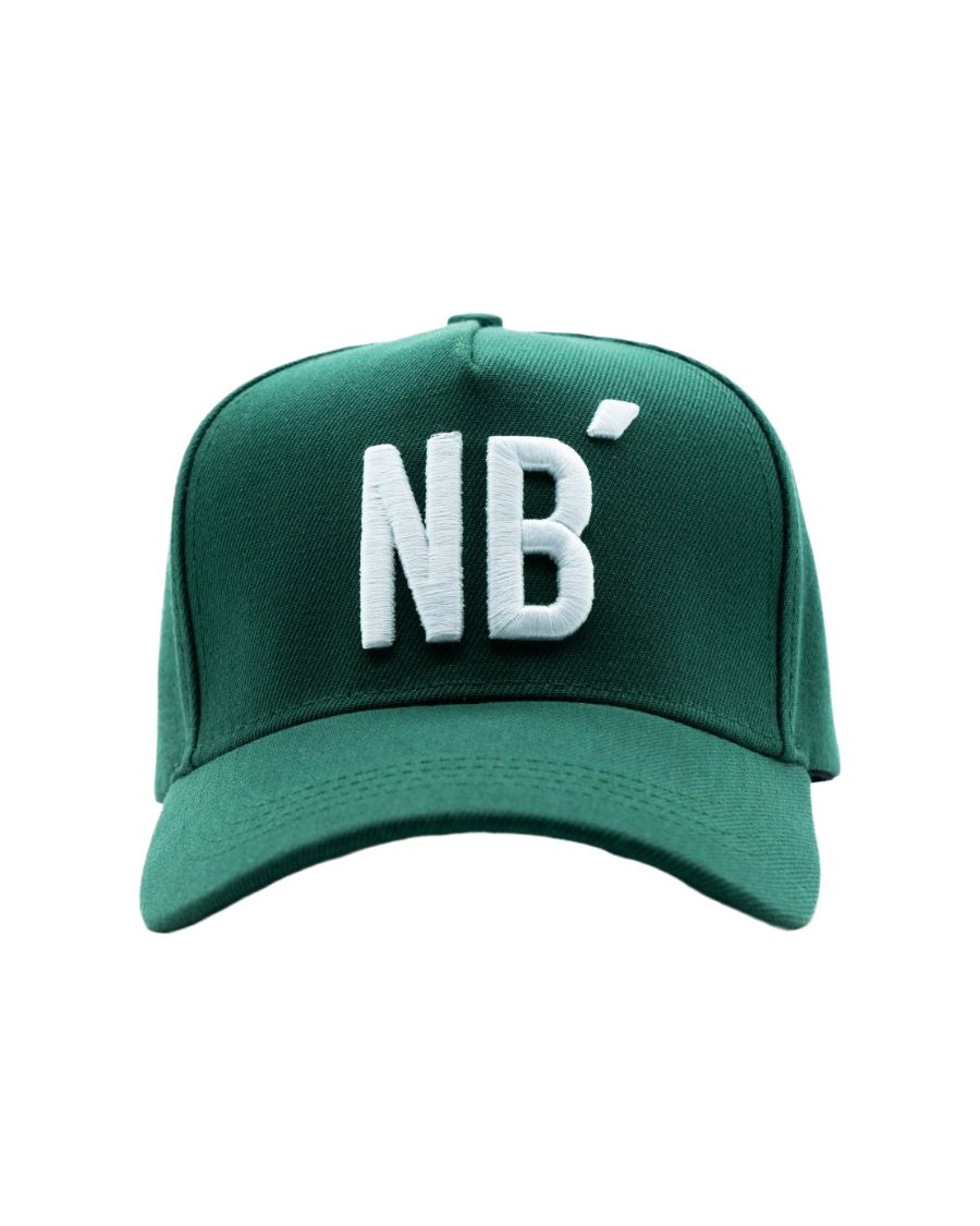 nb baseball cap green front