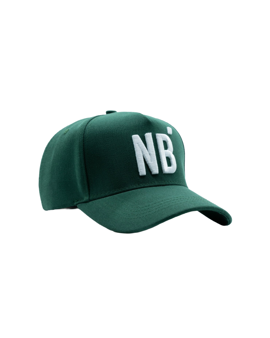 nb baseball cap green side