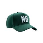 nb baseball cap green side