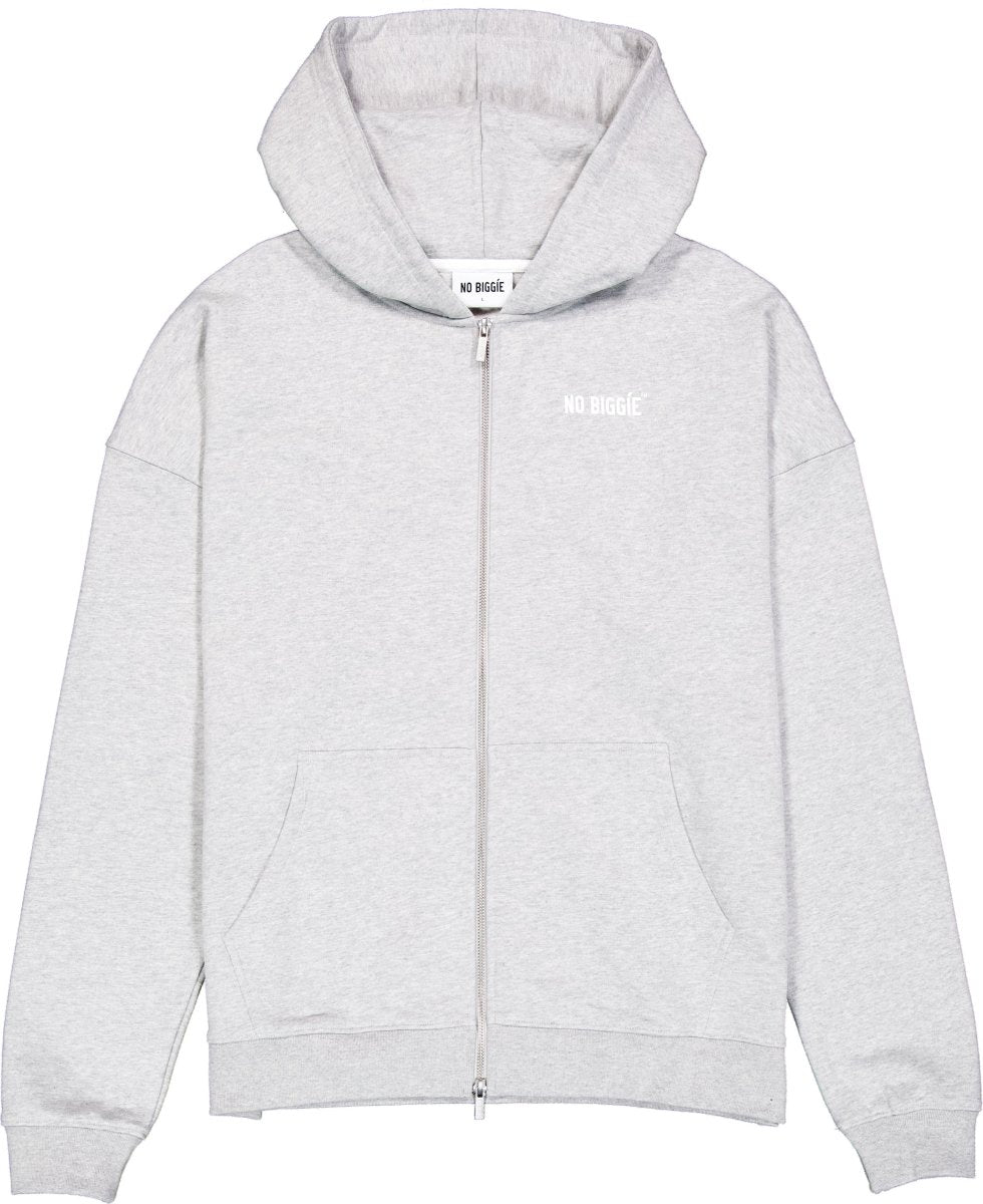 004 Oversized Zip-hoodie | No Biggie Clothing